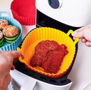 Kit com 6 Capas de Silicone Protetoras Para  Airfryer