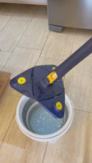 Mop De Limpeza Ajustável Giratório 360